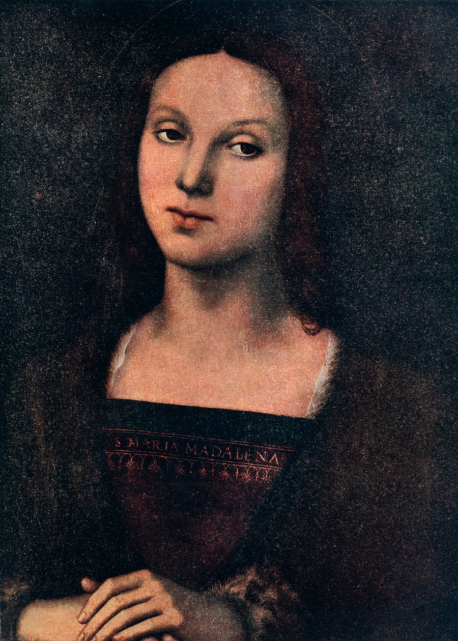 St. Maria Magdalena, ca. 1500 von Pietro Perugino