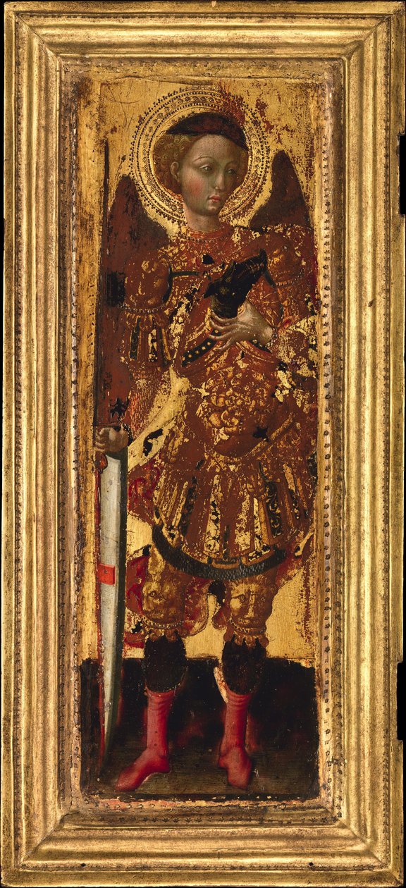 Heiliger Michael, Mitte der 1430er Jahre von Pietro di Giovanni d