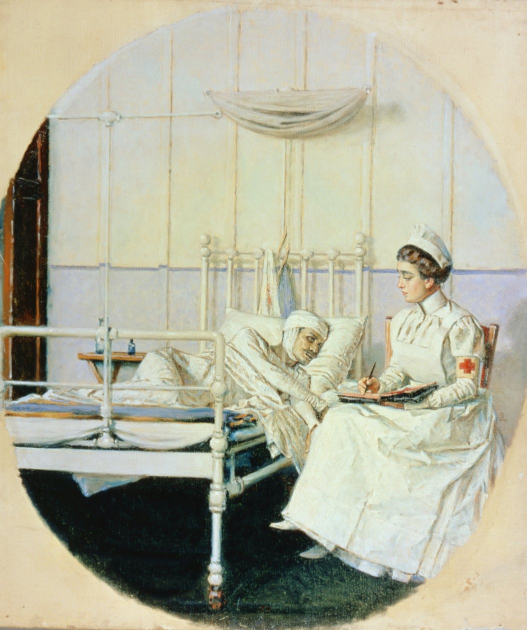 Ein Brief an Mutter, 1901 von Piotr Petrovitch Weretshchagin