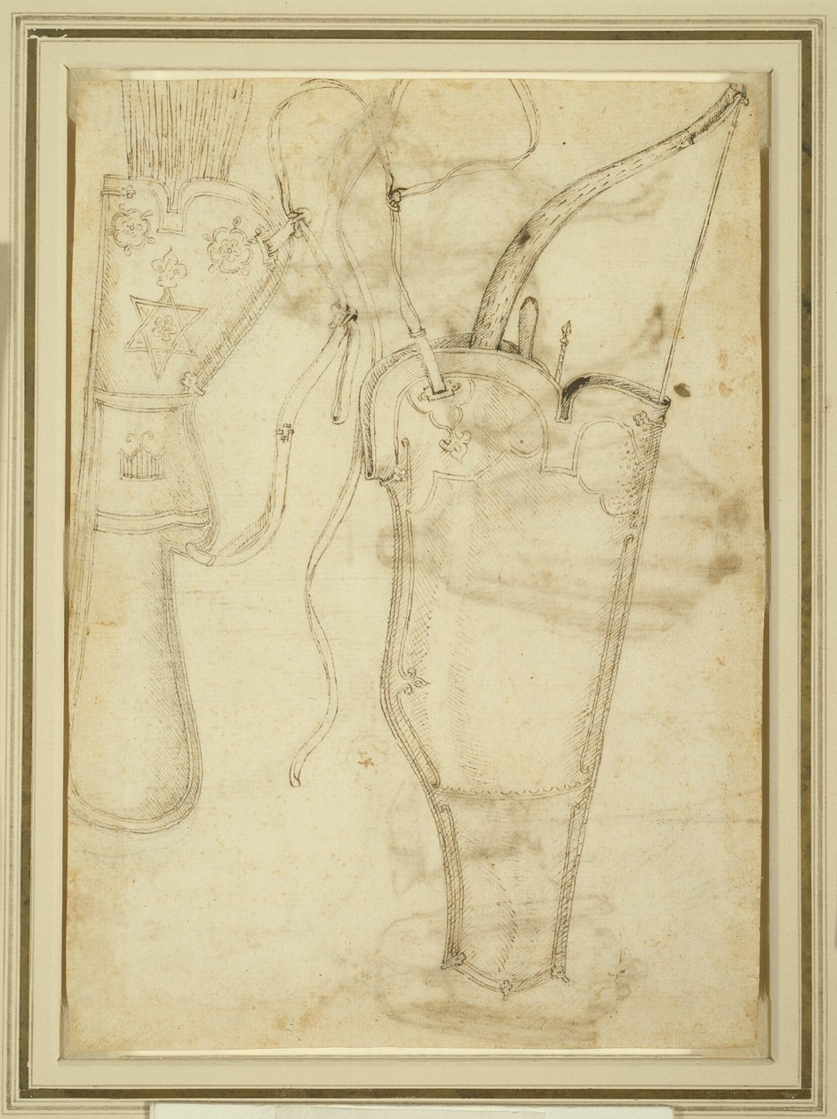 Bogenköcher und Pfeilköcher von Pisanello