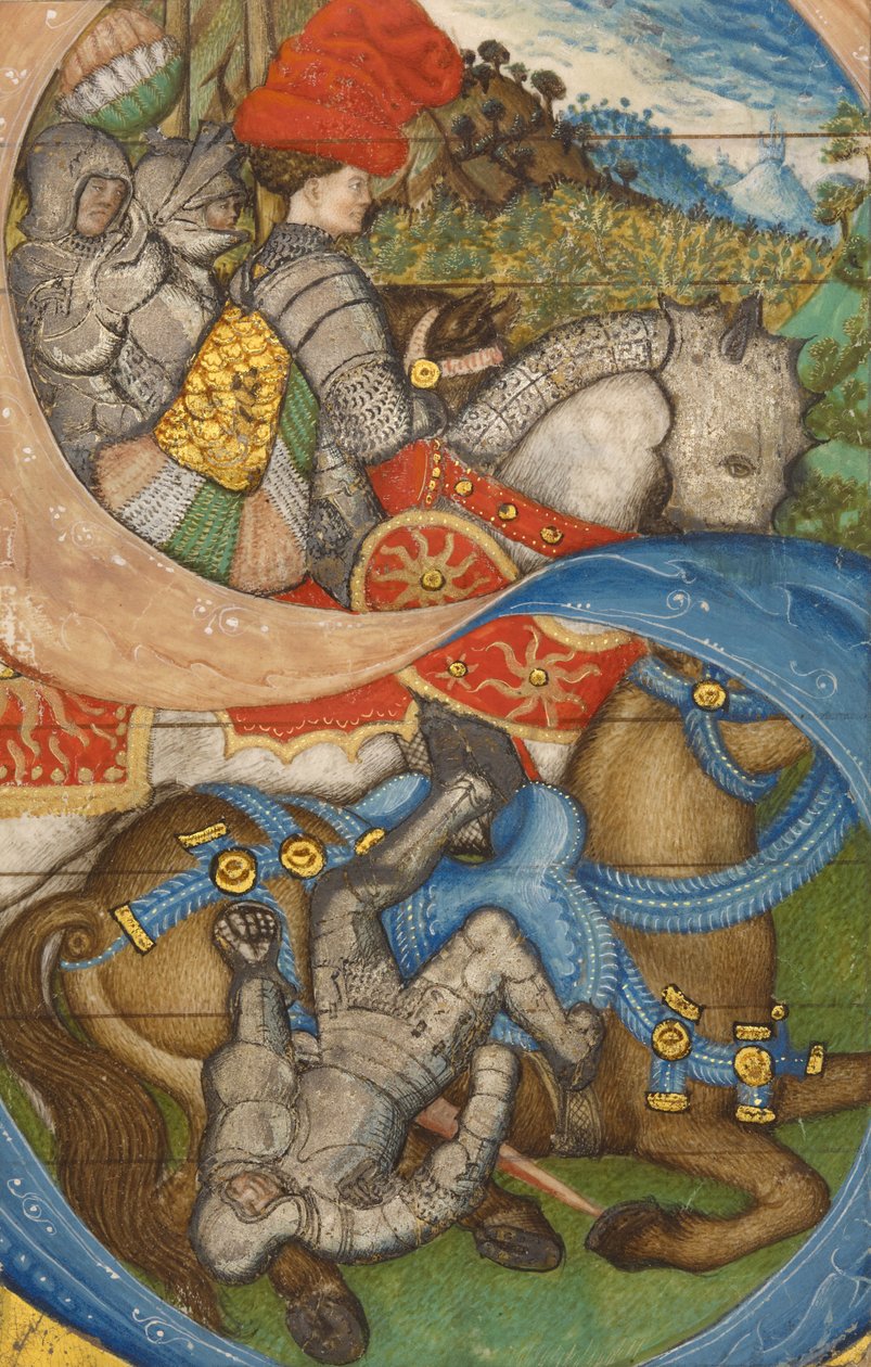 Ausschnitt aus einem Graduale von Pisanello