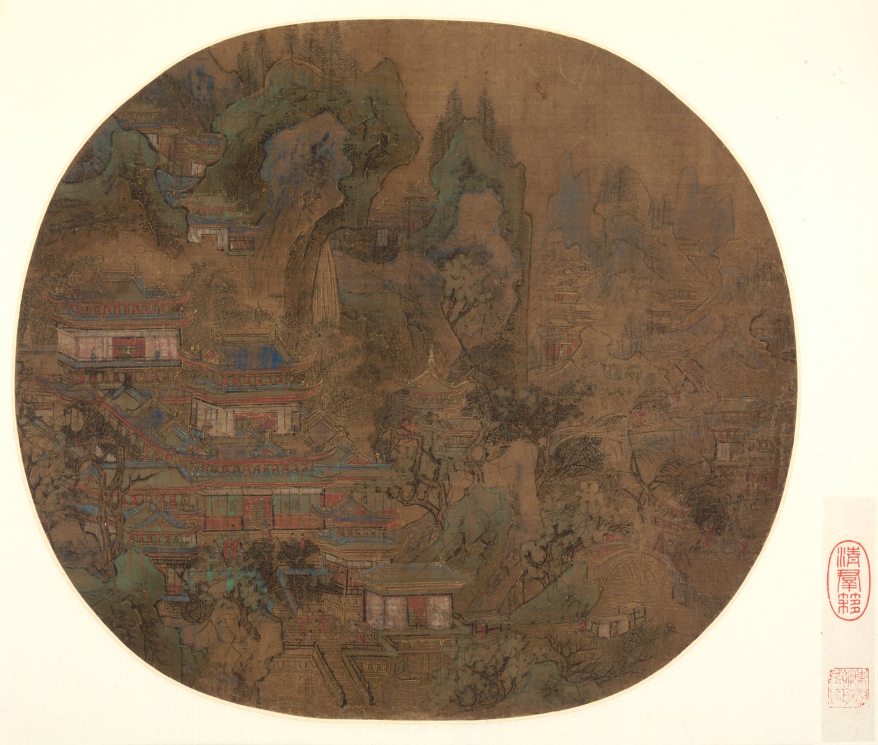 Palastlandschaft von Pisanello