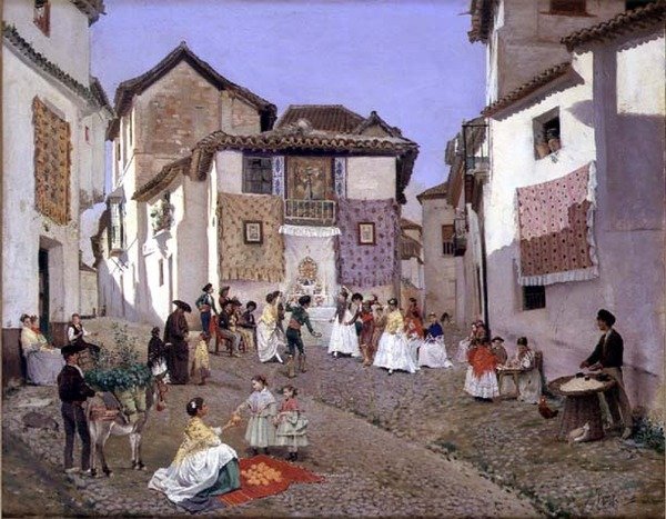 Eine spanische Hochzeitszeremonie von Placido Frances y Pascual