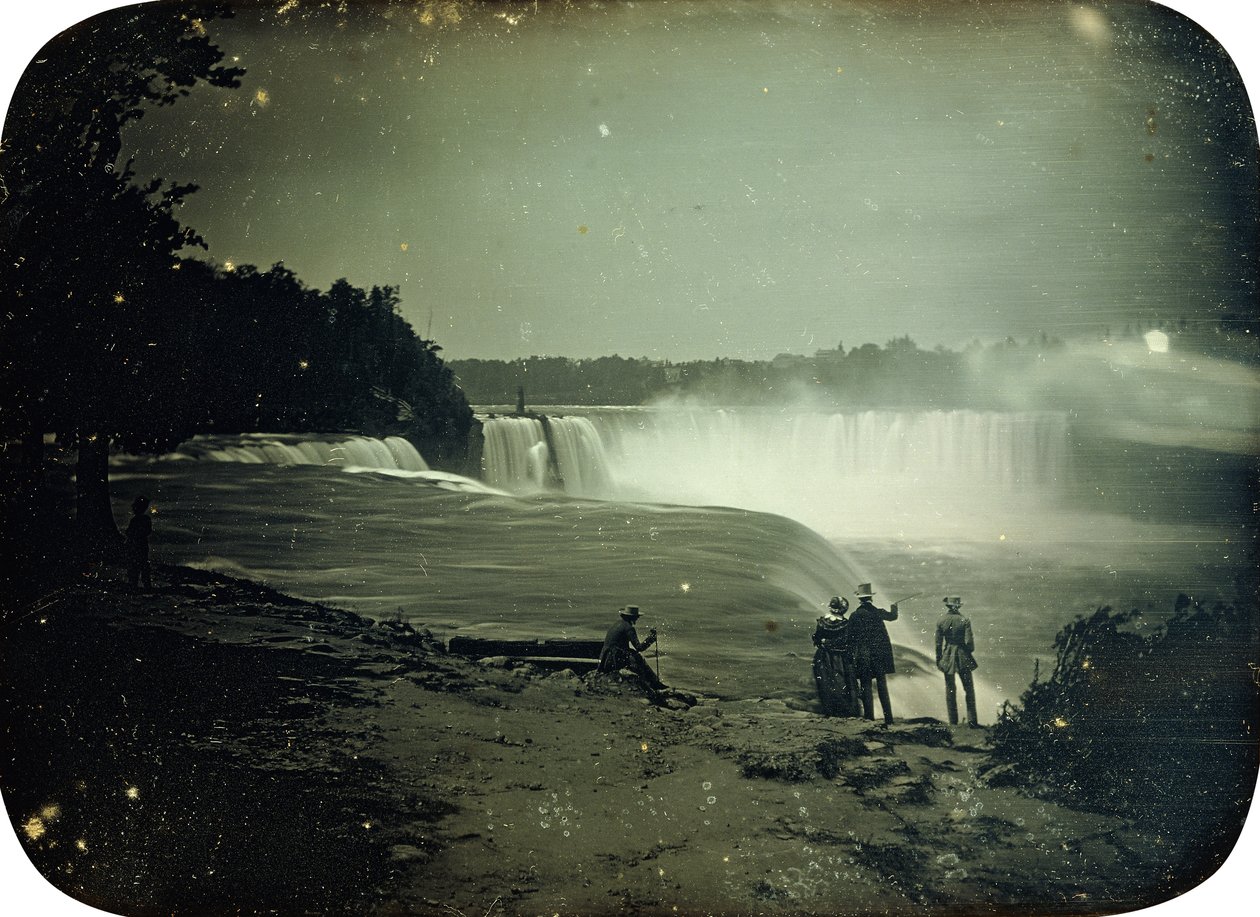 Die Niagarafälle, 1853 von Platt D. Babbitt