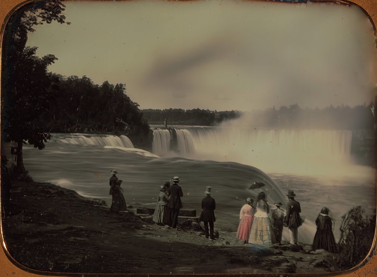 Die Niagarafälle, ca. 1850 von Platt D. Babbitt