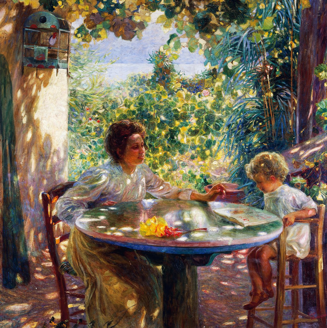 Frühes Lesen von Plinio Nomellini