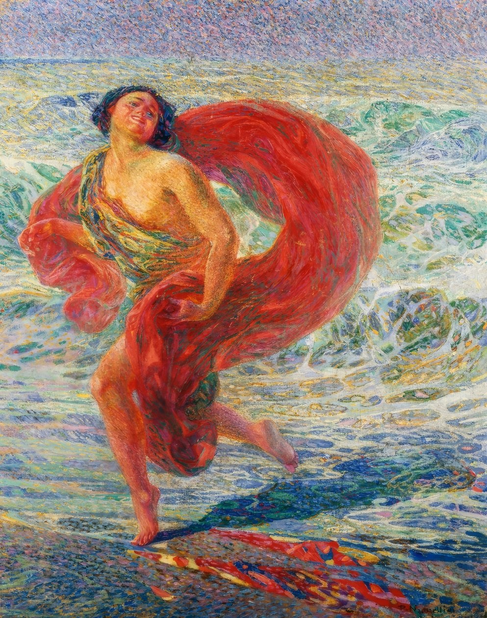 Irdische Freude von Plinio Nomellini