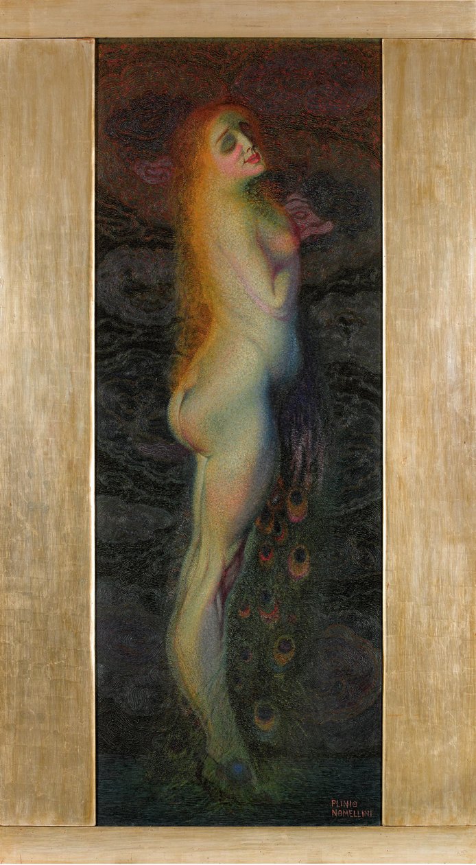 Gold und Blau von Plinio Nomellini