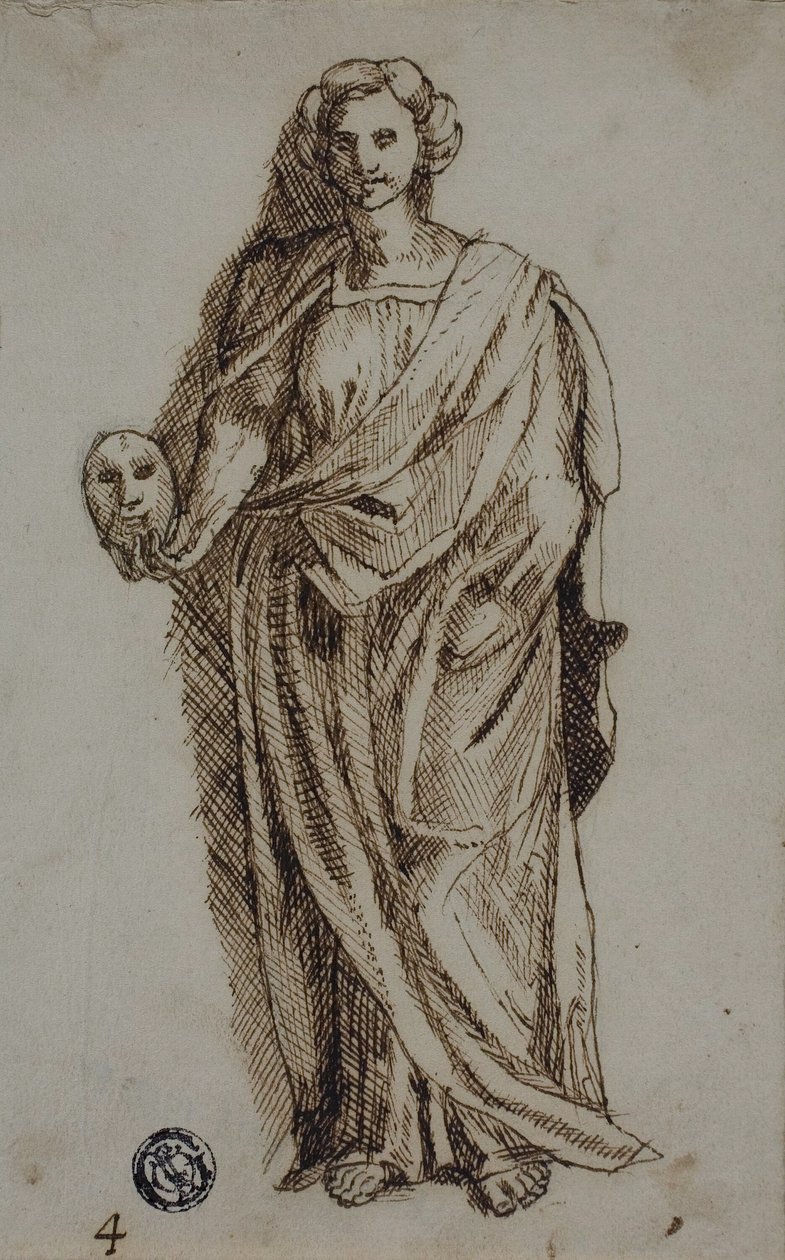 Melpomene von Polidoro da Caravaggio