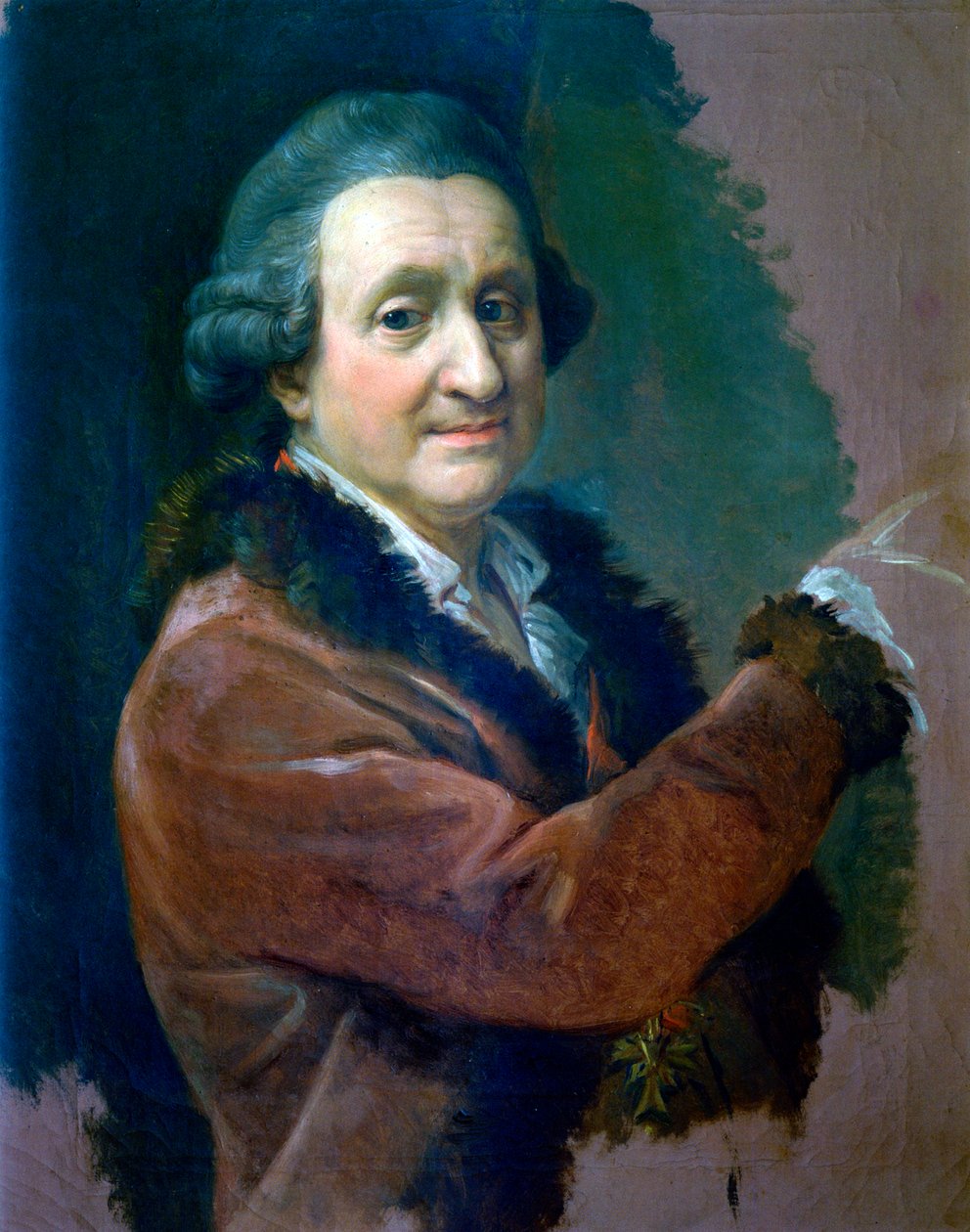 Selbstporträt von Pompeo Batoni