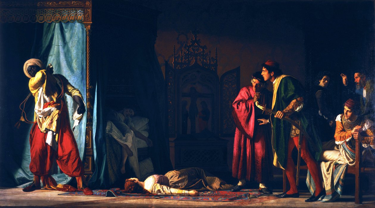 Tod von Othello von Pompeo Molmenti