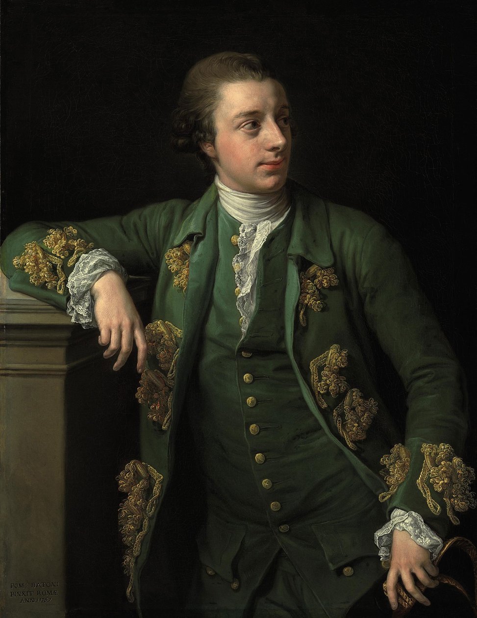 Porträt von Thomas Fortescue von Pompeo Batoni