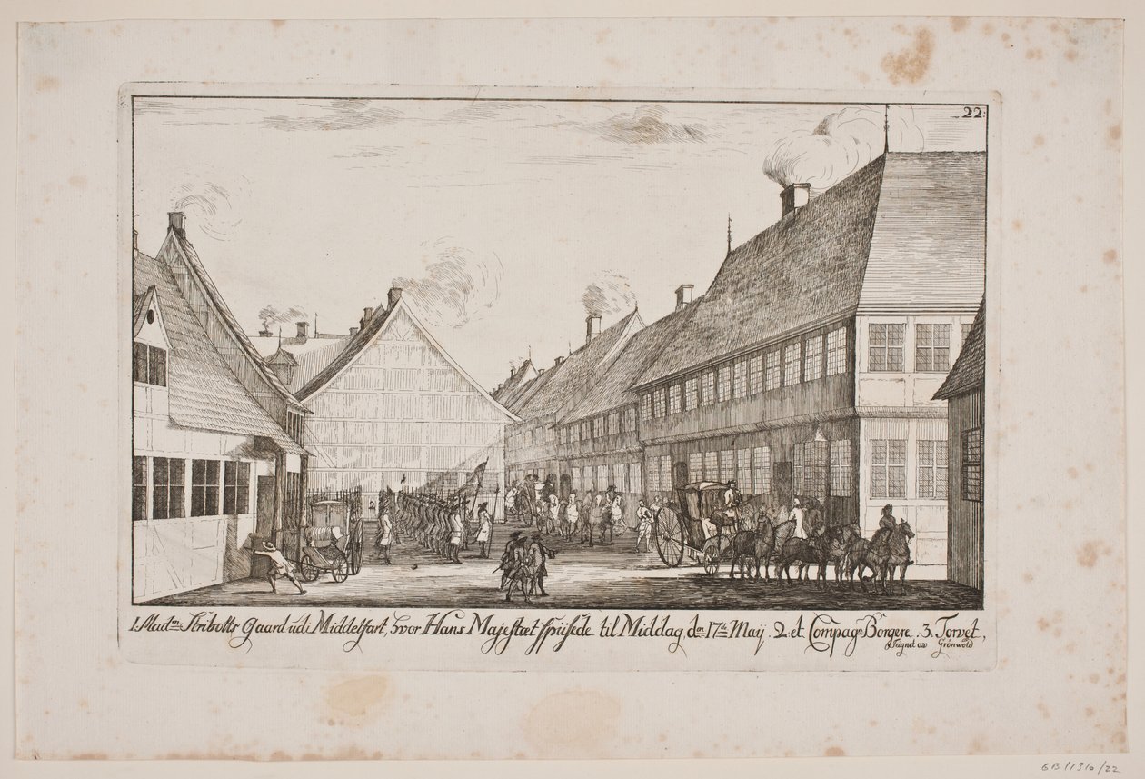 Stribolts Hof in Middelfart von Poul Isac Grønvold