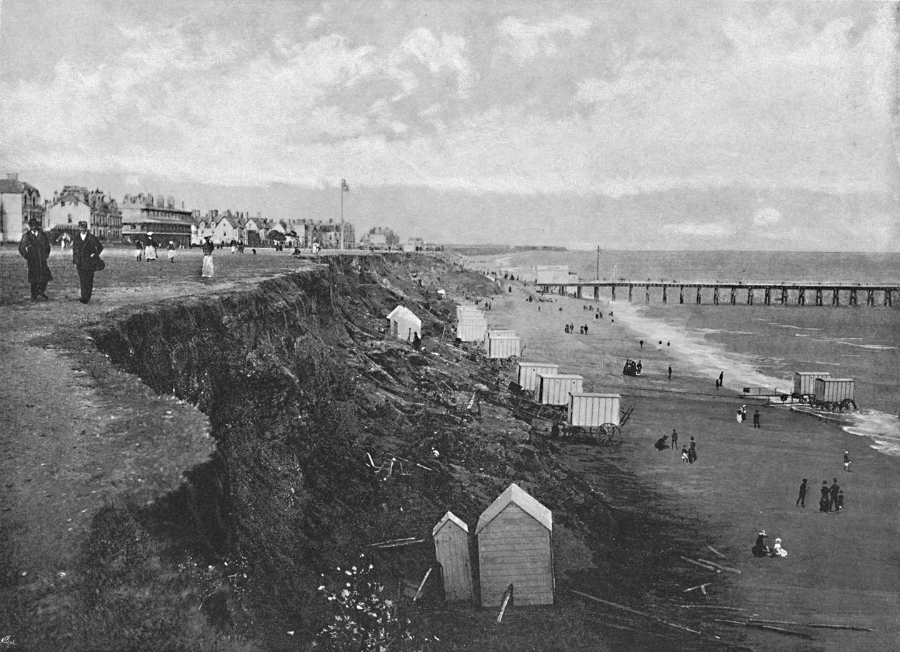 Clacton: Der Strand von Poulton and Co