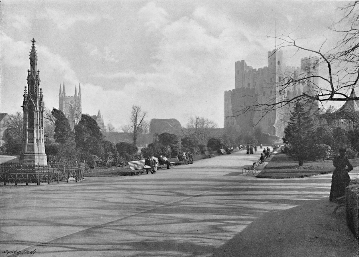 Rochester Castle von Poulton and Co