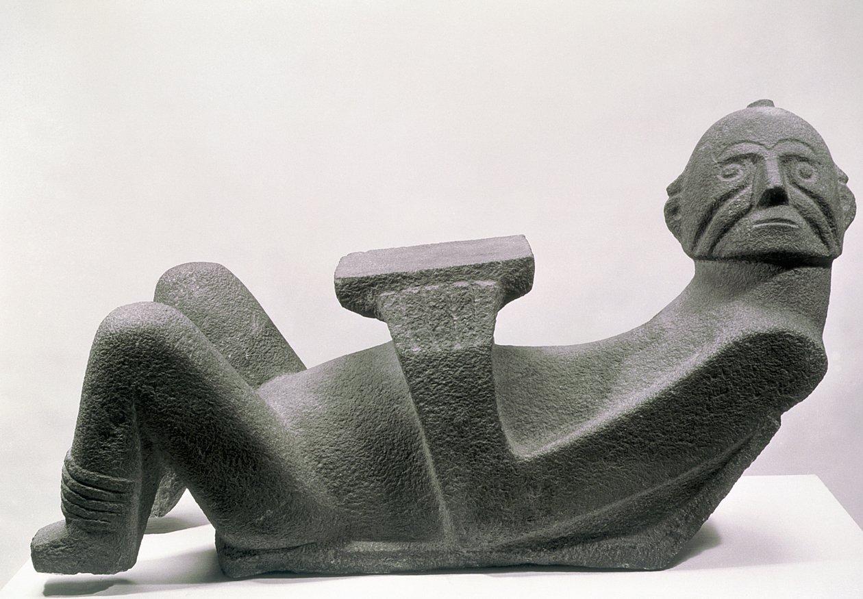 Chac mool, aus Tzintzuntzan, Michoacana, 10.-13. Jahrhundert von Pre Columbian