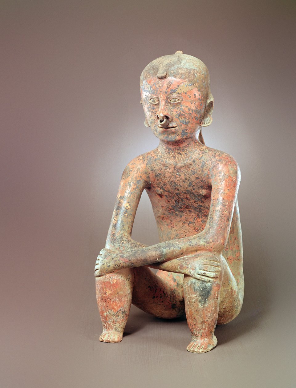 Sitzende Figur, Chinesco-Kultur von Pre Columbian