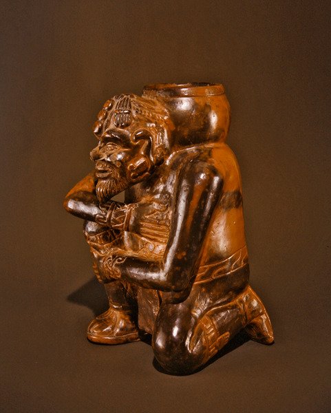 Effigie-Gefäß, Tolteken-Kultur von Pre Columbian Pre Columbian
