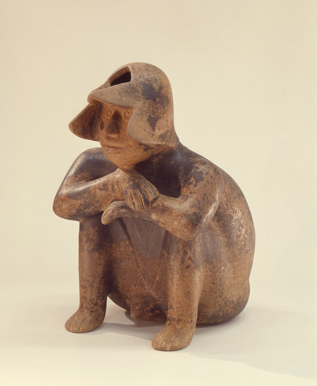 Sitzender Mann, Colima-Kultur von Pre Columbian Pre Columbian