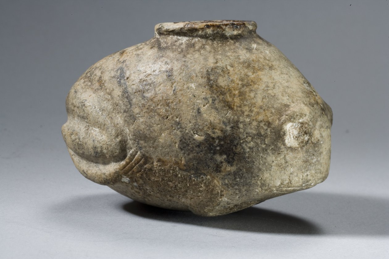 Froschgefäß (Stein mit Spuren von Einlagen) von Predynastic Period Egyptian