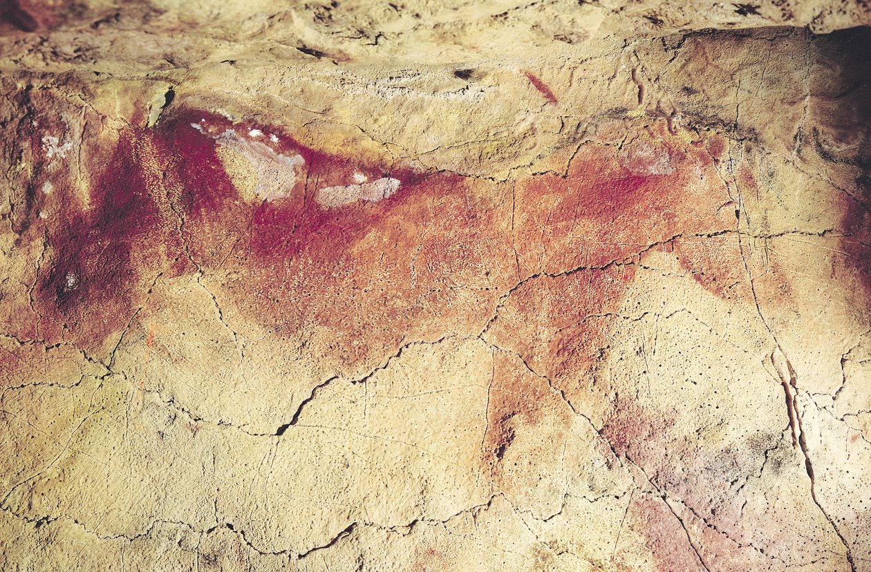 Darstellung eines Tieres, um 15000 v. Chr. (Höhlenmalerei) von Prehistoric