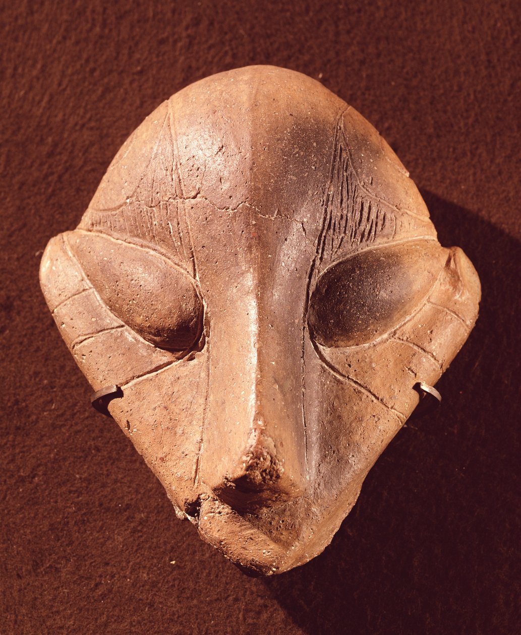 Stilisierter Kopf, aus Predionica, Späte Vinca-Kultur, um 4500-4000 v. Chr. von Prehistoric