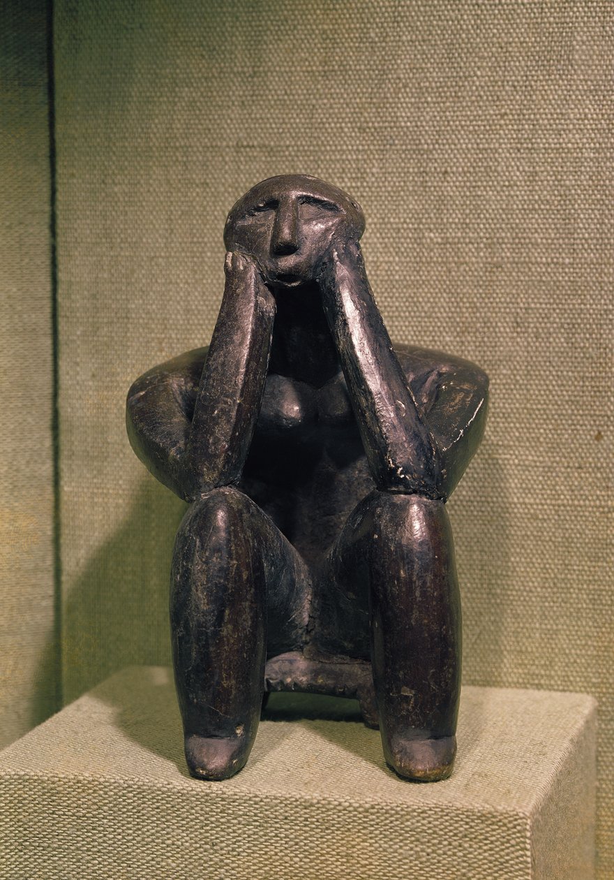 Denker von Cernavodă, Hamangia-Kultur, ca. 5000 v. Chr. von Prehistoric