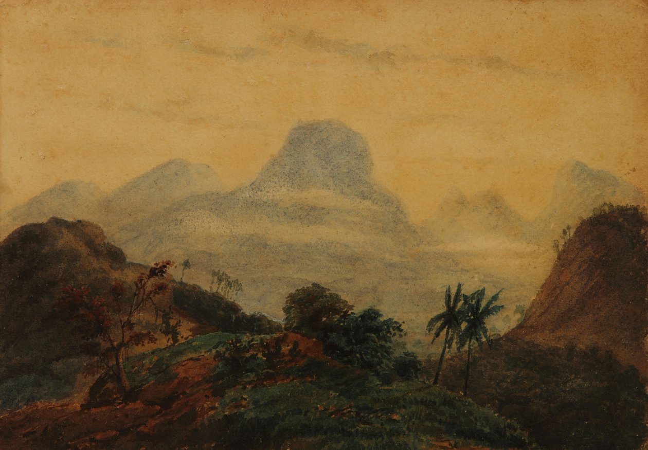 Landschaft (Erinnerung an Brasilien) von Prilidiano Pueyrredon