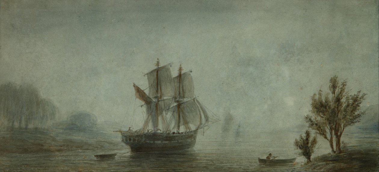 Küstenlandschaft mit Segelbooten von Prilidiano Pueyrredon