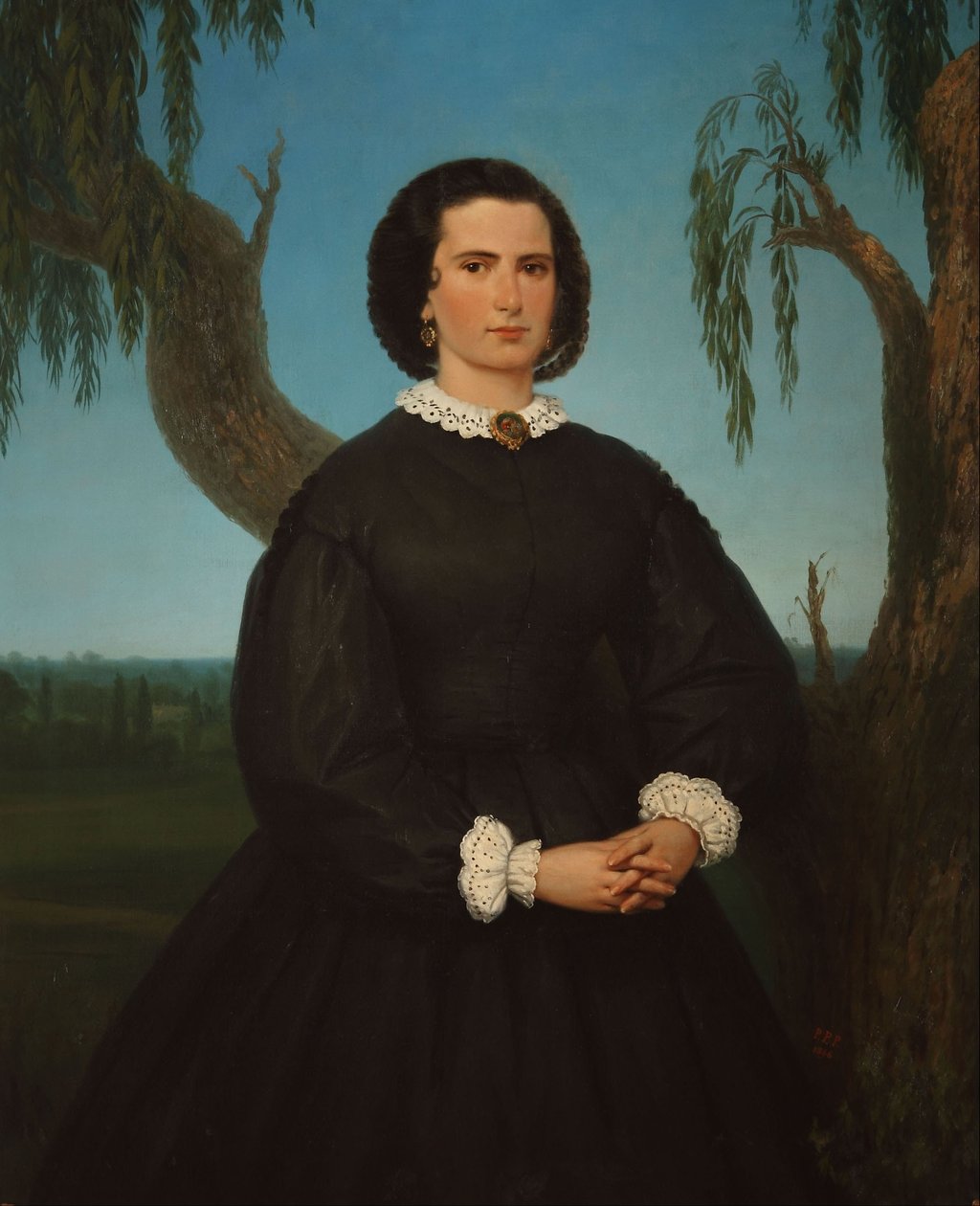 Porträt von Doña Josefa Sáenz Valiente von Prilidiano Pueyrredon