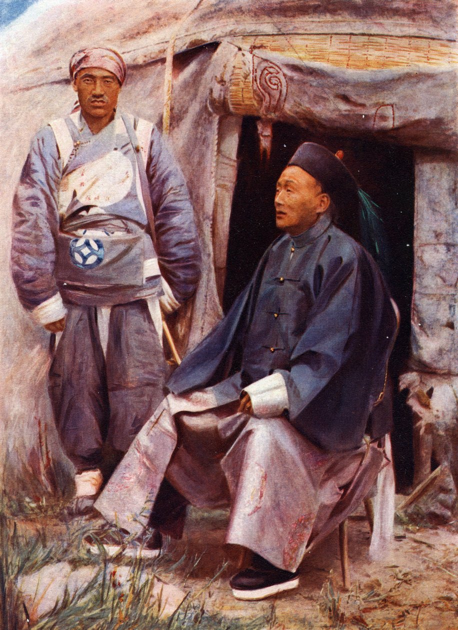 Der Taotai von Kashgar, ca. 1910 von Prince Alexandre Gagarine