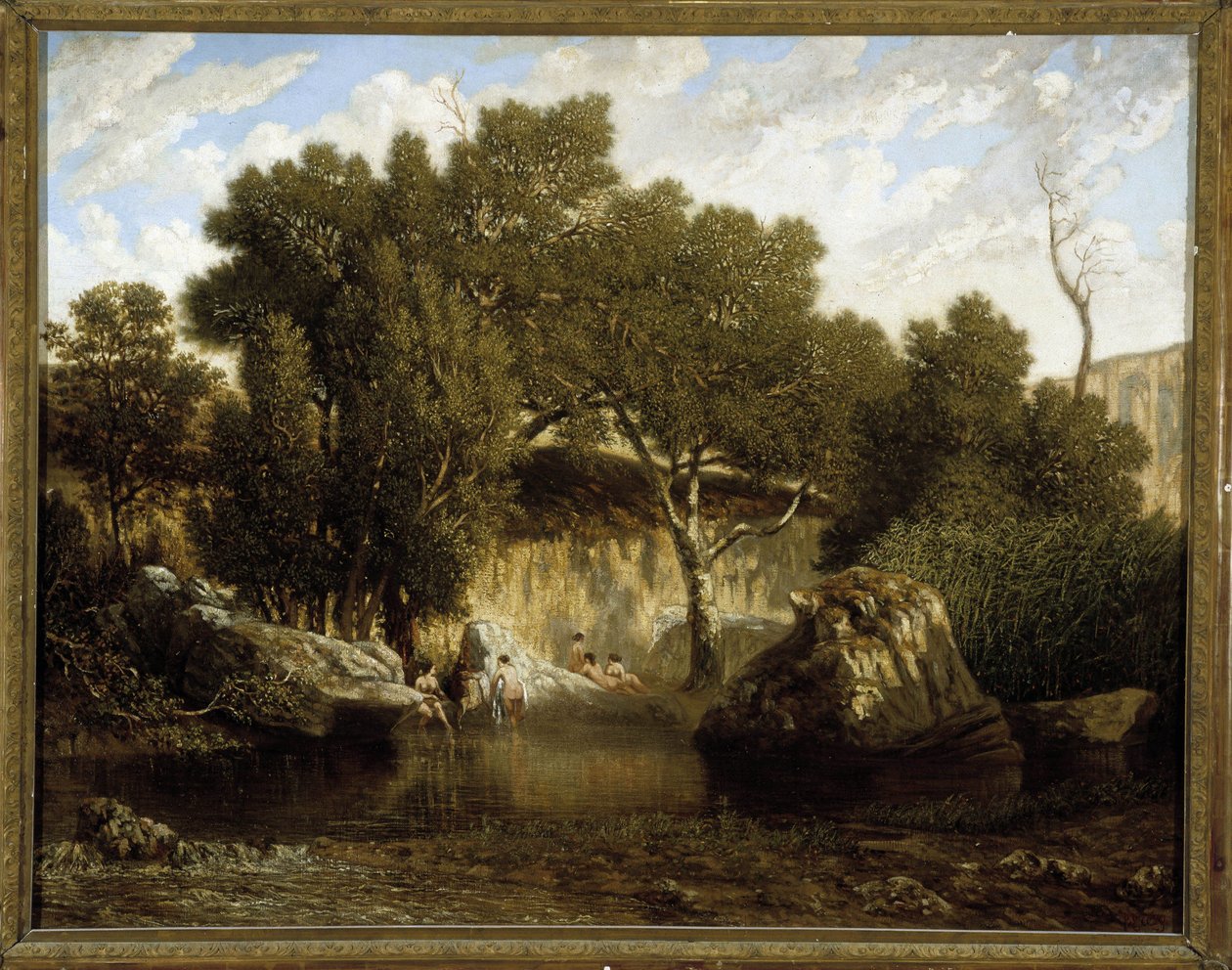 Die Badenden von Prosper Joseph Gresy