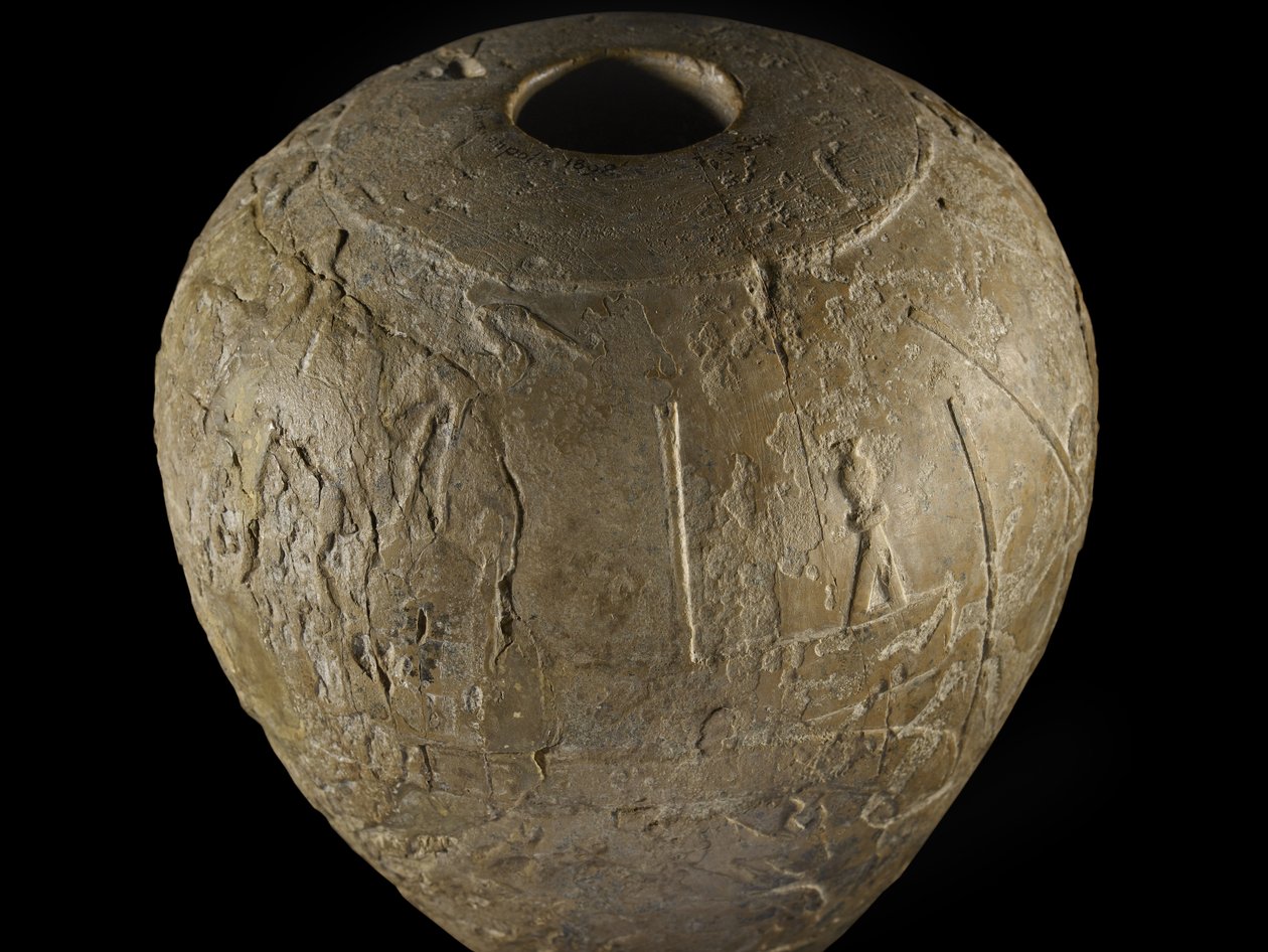 Streitkolbenkopf von Narmer von Protodynastic Period Egyptian