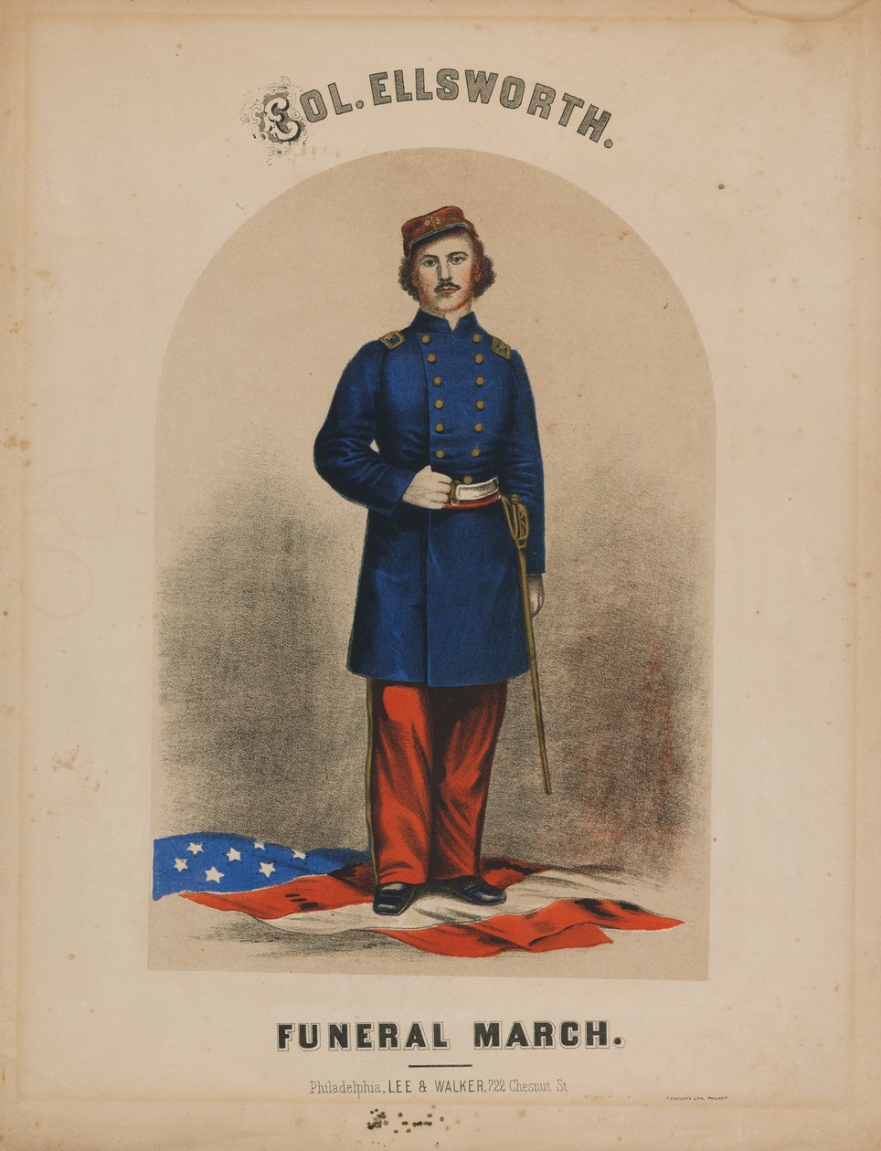Elmer Ellsworth von Publisher  Lee and Walker Thomas S. Sinclair