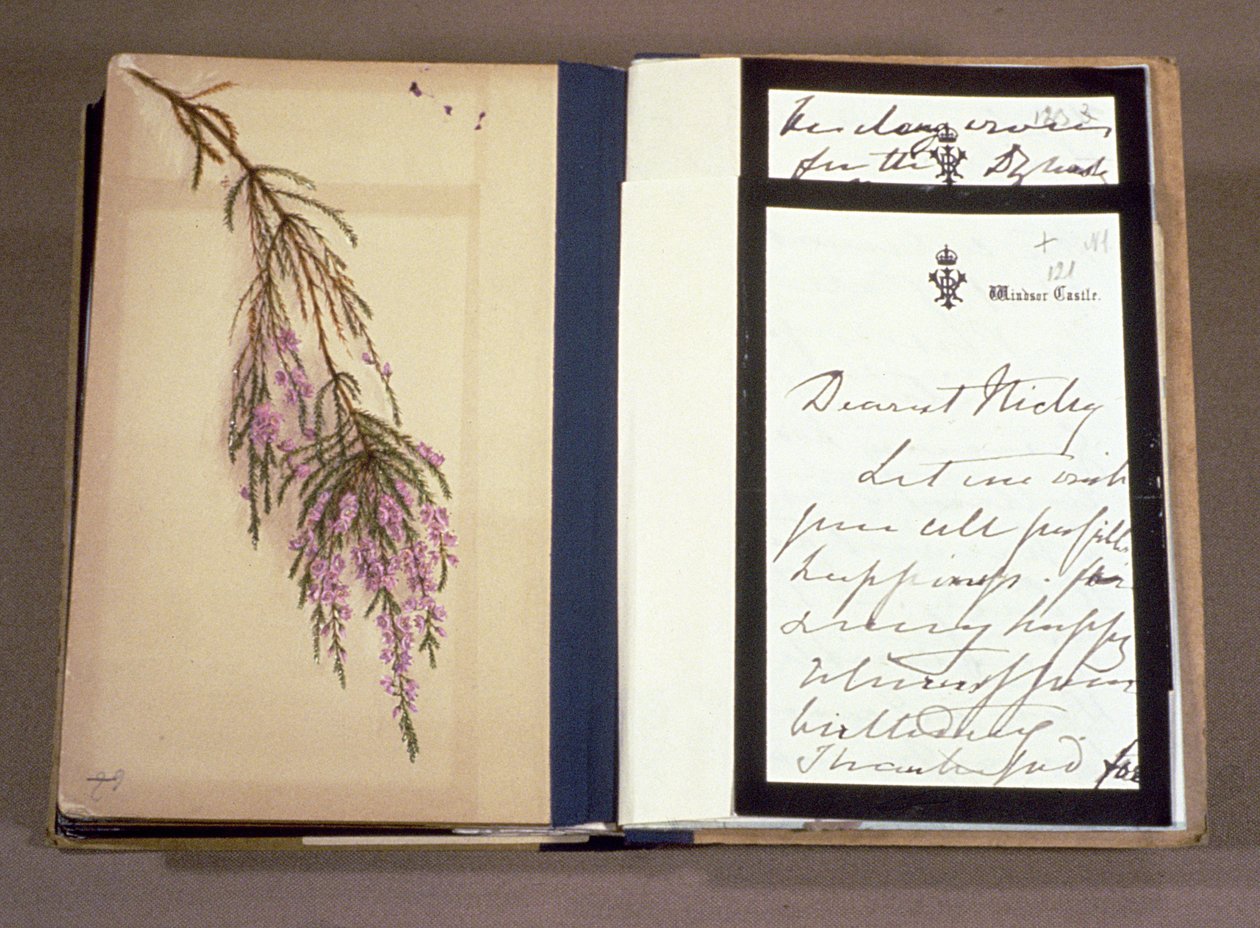Brief von Königin Victoria (1819-1901) an Zarewitsch Nikolai Alexandrowitsch (1868-1918) 22. April 1894 von Queen Victoria