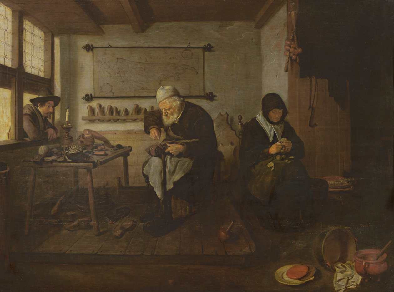 Der Schuster von Quiringh Van Brekelenkam