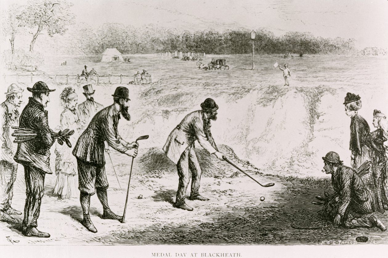 Medaille-Tag in Blackheath, Illustration aus der Daily News, 1874 von R. and E. Taylor