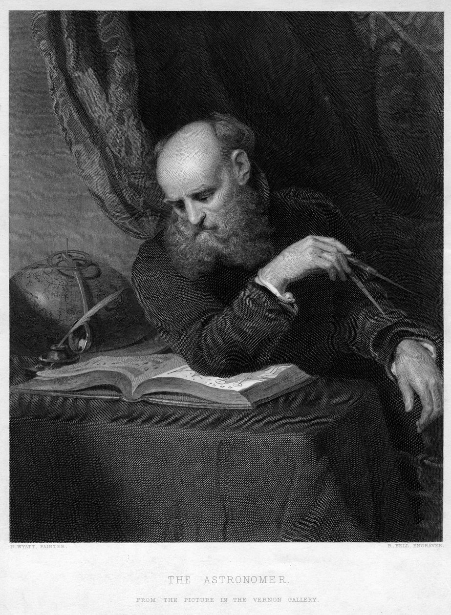 Der Astronom, 19. Jahrhundert von R. Bell