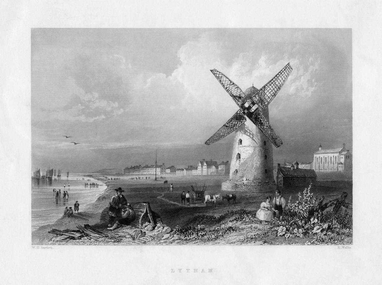 Lytham, Lancashire, 19. Jahrhundert von R. Wallis
