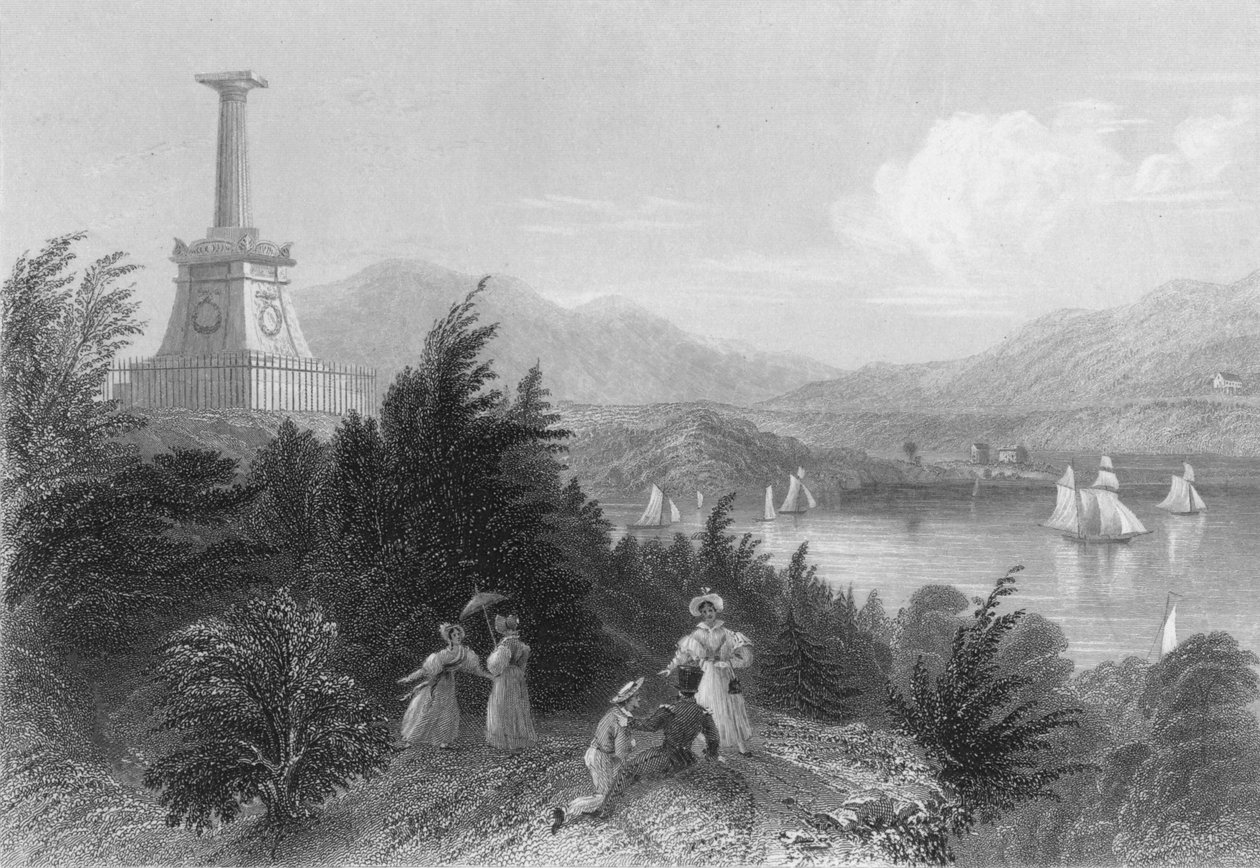 Das Grab von Kosciuszko, 1837 von R. Young