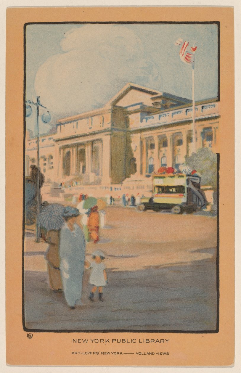 New York Public Library von Rachael Robinson Elmer