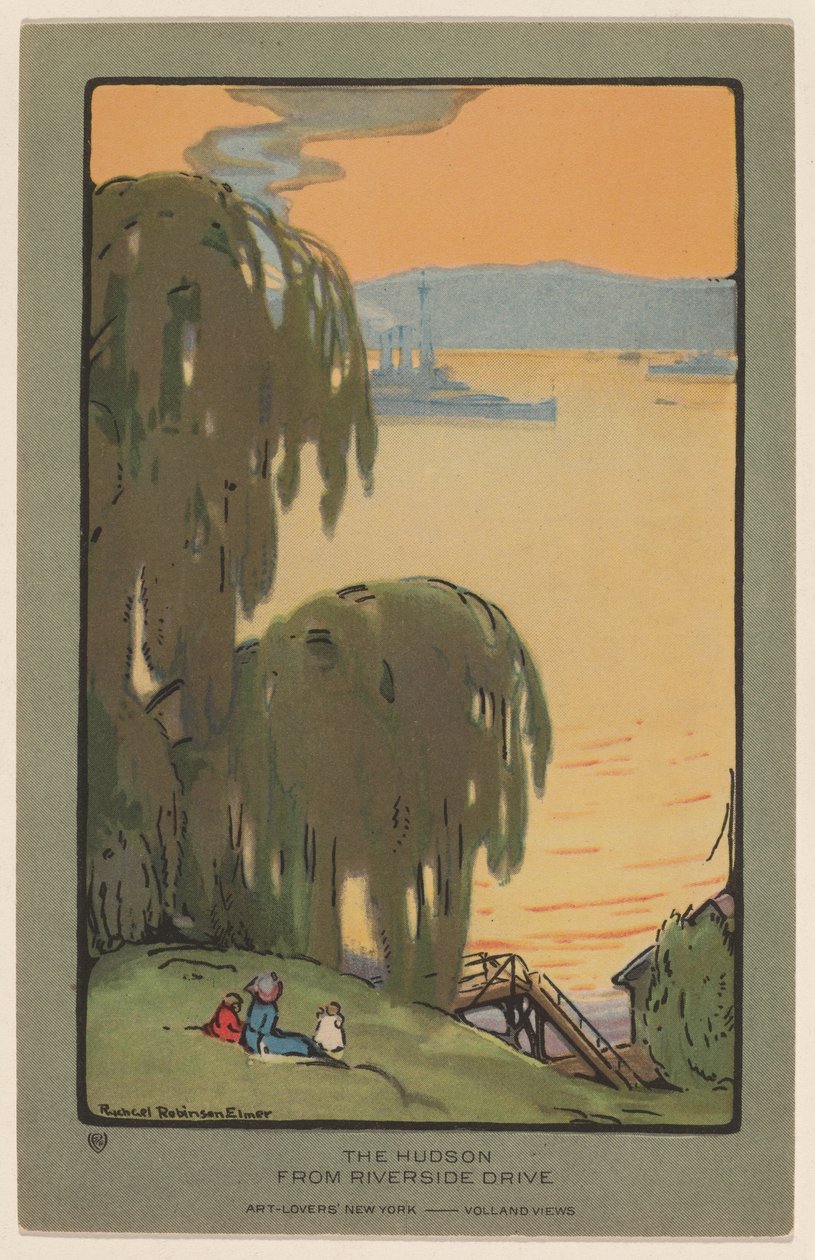 Der Hudson vom Riverside Drive von Rachael Robinson Elmer