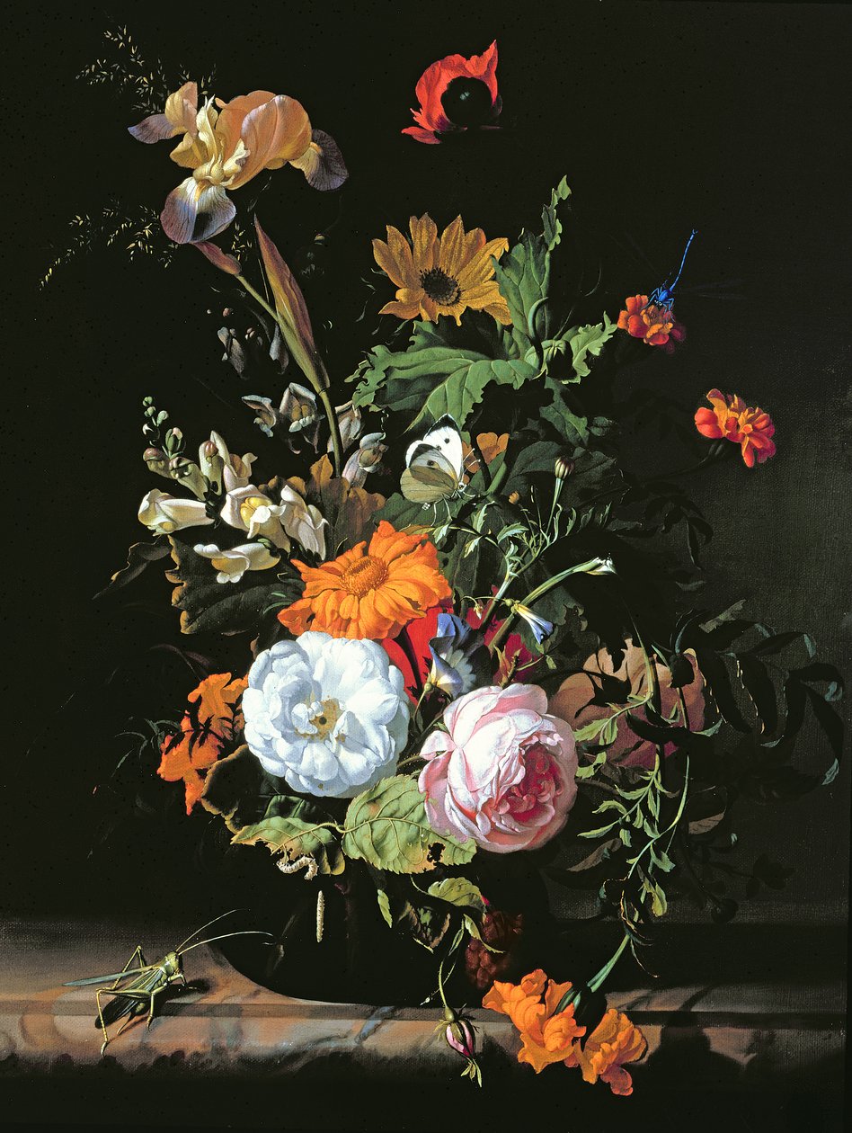 Stillleben mit Sommerblumen von Rachel Ruysch