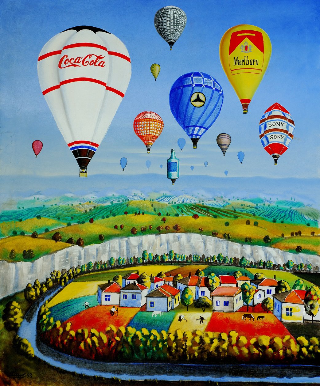 Ballons, 2004 von Radi Nedelchev