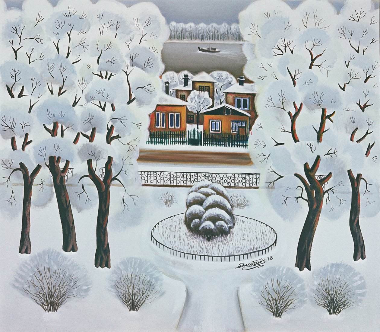 Wintertag, 1978 von Radi Nedelchev