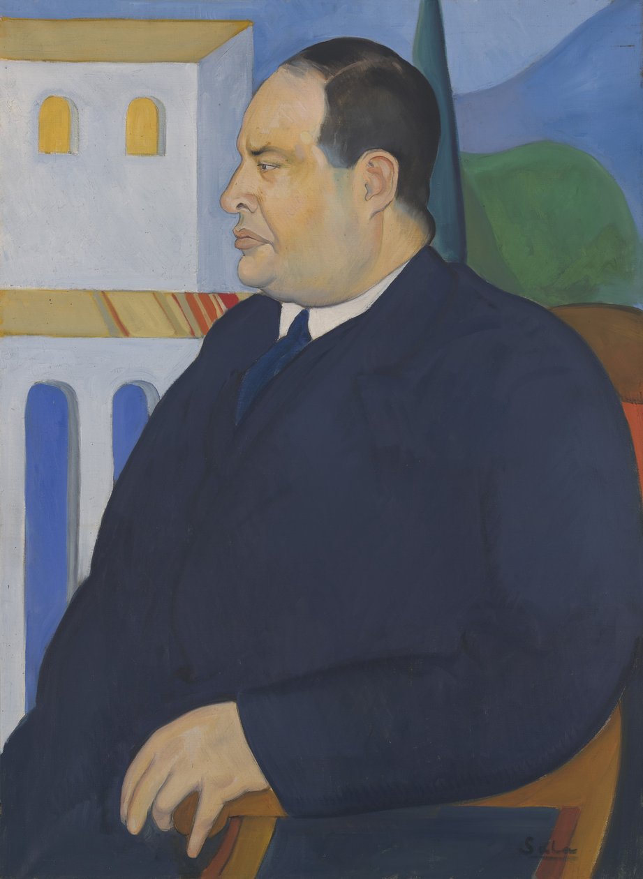 Porträt von Joseph Stella, 1921 von Rafael Sala