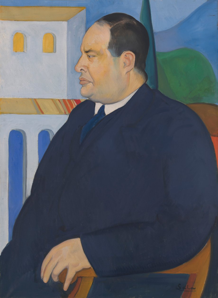 Porträt von Joseph Stella von Rafael Sala