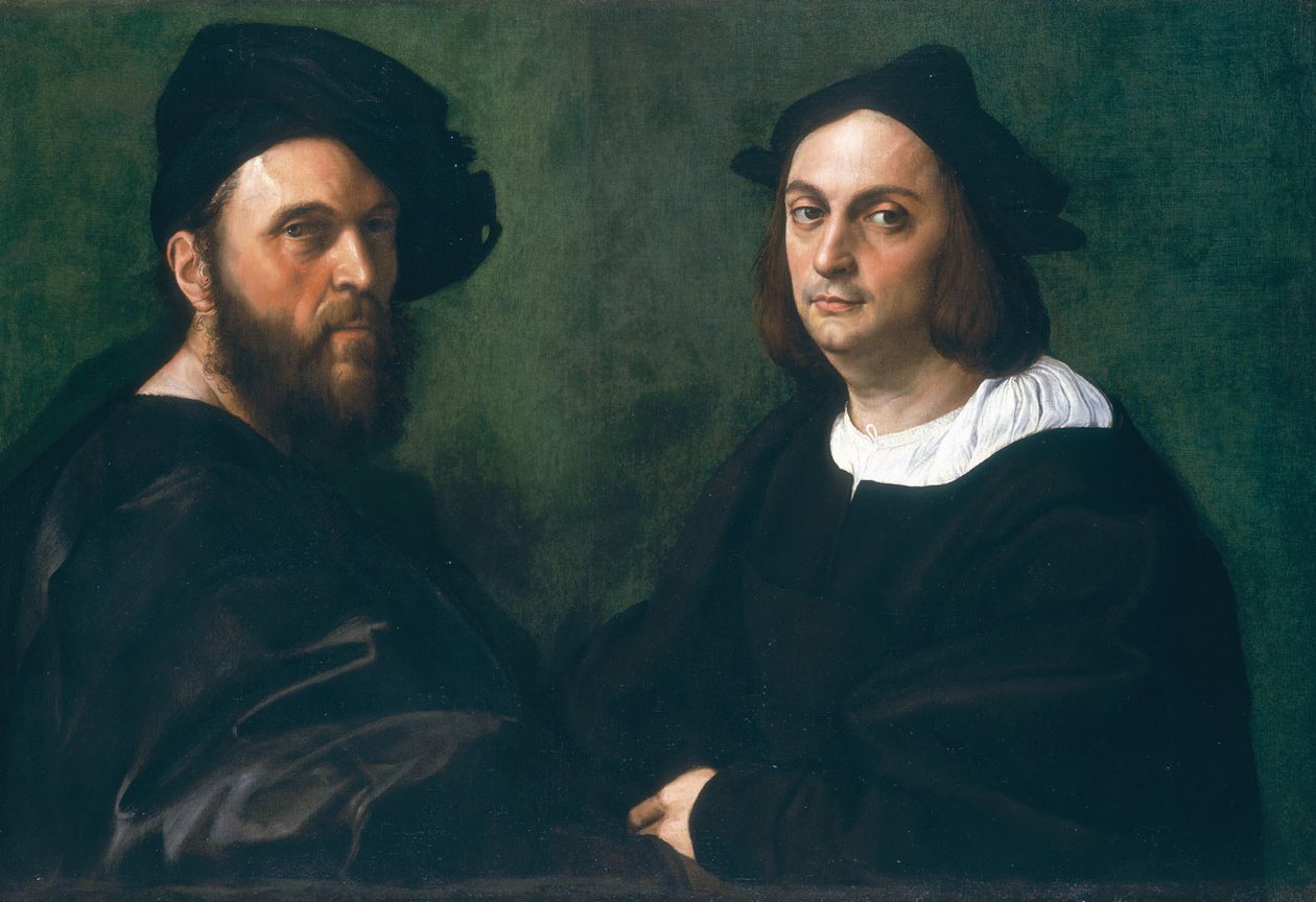 Doppelporträt von Raffaello Sanzio Raphael