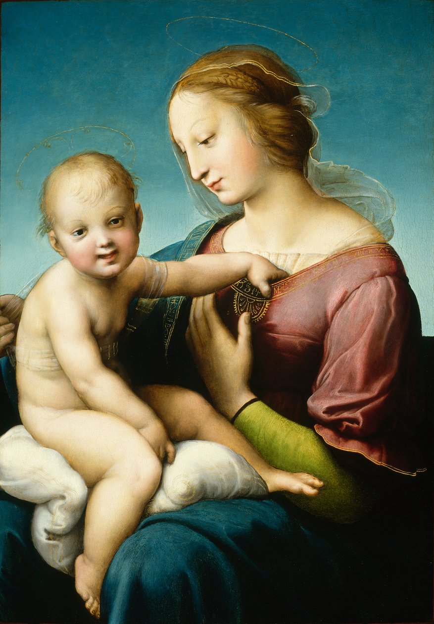 Große Madonna Cowper von Raffaello Sanzio Raphael