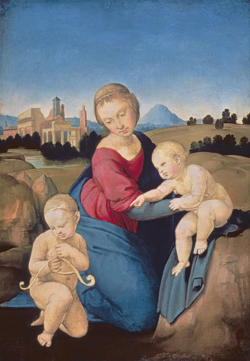 Die Esterhazy Madonna, ca. 1507-08 von Raffaello Sanzio Raphael